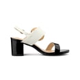 thumbnail image 3 of BLISSFUL STEP Slingback Block High Heel Sandals for Women Black 8, 3 of 7