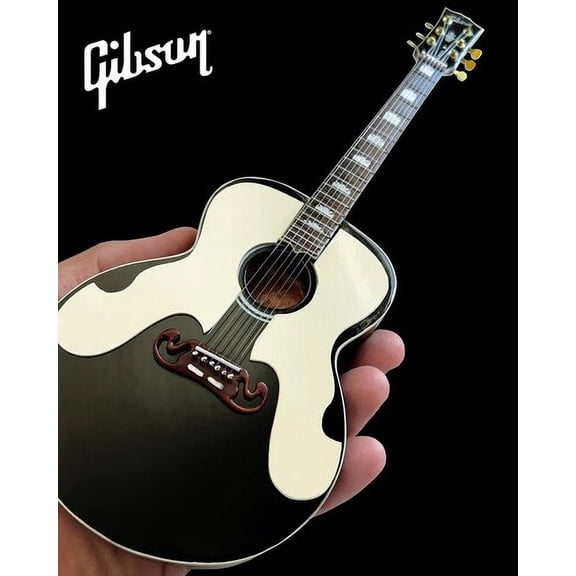 The Everly Brothers Gibson Ebony SJ-200 Mini Acoustic Guitar Replica Collectible, Axe Heaven, Gifts