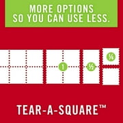 Brawny Paper Towels, Tear-A-Square, 6 Double