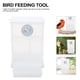thumbnail image 4 of 2 unids Alimentador Automático Alimentador Pájaro Alimentación Contenedor Pájaro Caja de alimentación de loros creativos, 4 of 4