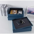 thumbnail image 5 of Drative Storage Boxes with Lids, Paper Storage Box Set for Keepsakes and Photos, Drative Boxes for Home Dr, Stationery, Office Organizers, Navy Blue, 5 of 6