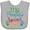 AC-Heather Grey, variant on Inktastic My Peepaw Loves Me Boys or Girls Baby Bib