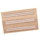 thumbnail image 1 of 3 Ranuras Rectangular Pendientes Bandejas Exhibición de con Organizador Caja de Almacenamiento Soporte - beige beige BLESIY Soporte para anillos que muestra la placa, 1 of 8