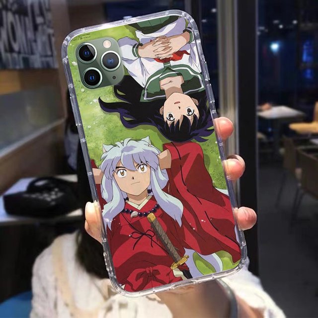 KR-56 Inuyasha Funda Flexible De TPU Para Samsung Galaxy Note 10 20 S20 Ultra FE Lite Plus Pro