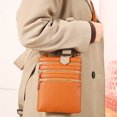 thumbnail image 5 of Bolsos para el cuerpo para mujer, tamaño mediano, bolsillo con cremallera y correa ajustable, bolso para el cuerpo, 5 of 5