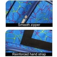 thumbnail image 4 of Wiywef Sewing Machine Carrying Case Sewing Machine Travel Tote Bag with Front Pocket Portable Sewing Machine and Accessories Storage Bag(Blue), 4 of 7