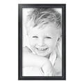 thumbnail image 2 of ArtToFrames 13" x 22" Galleria Noir Picture Frame, 13x22 inch Black MDF Poster Frame (WOM-4083),  Pack, 2 of 5