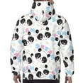 thumbnail image 7 of Wukai Panda Bear1 Print Men Hoodies Fleece Sweatshirts Long Sleeve Sweaters Pullover Fall Outfits Winter Clothes-Large, 7 of 7