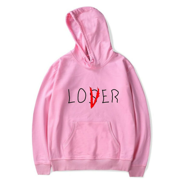 Los/ver Loser Lover Hoodie Men Sudadera Hip Hop Pennywise Sweatshirt Unisex Harajuku Pullover - Walmart.com