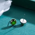thumbnail image 4 of Midir&Etain Birthstone Stud Earrings 925 Sterling Silver Small Earrings Hypoallergenic Birthstone Jewelry Valentine's Mothers Day Birthday Gifts for Women, 4 of 7