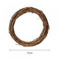 thumbnail image 6 of Natural Grapevine Wreaths, Wood DIY Christmas Wreath, 4-16 Inch Rattan Garland Crafts for Front Door Window Holiday Decoration, 6 of 6