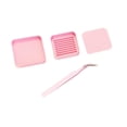 thumbnail image 1 of Fiocias 5-Piece Bead Collection Tray Set for Ironing Beads, Bead Sorting Kit, Simple Clip, Polypropylene Storage Box, Suitable for Beginners, Crafts, And Work 4pcs, 1 of 8