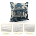 thumbnail image 4 of Qinduosi Throw Pillow Covers Set of , with Pattern Linen Throw Pillowcases,Decorative Square Cushion Covers for Couch Bed Car,Inches, 4 of 5