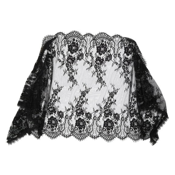 Church Veil Mantilla Latin Mass Veils Floral Lace Shawl Scarf for Head Covering for Catholic Chapels Confirmation & Bapt