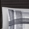 thumbnail image 5 of Intelligent Design Full/Queen Rudy 5-Piece Plaid Comforter Set, Black, 5 of 8