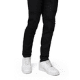 thumbnail image 6 of Smoke Rise Men's Jet Black Essential Slim Fit Denim Jeans size W30/32L, 6 of 6