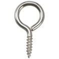 thumbnail image 1 of Ganchos de ojo de tornillo pequeños Uxcell de 0.75" con tornillos autorroscantes de acero al carbono tono azul 25 piezas, 1 of 5