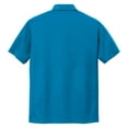 thumbnail image 5 of Yellow Rooster Men's Diamond Jacquard Male Polo T-Shirt Blue Wake S, 5 of 5