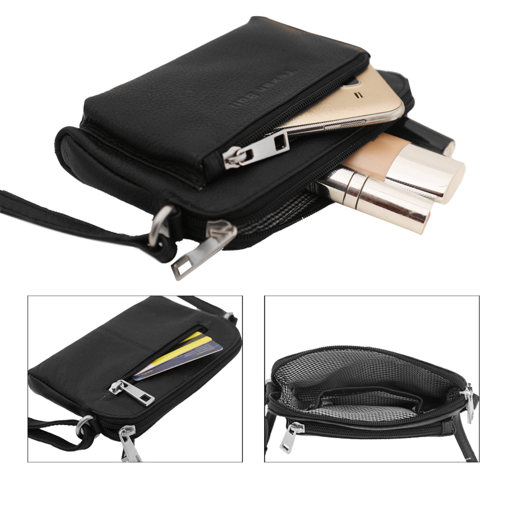 Leather Crossbody Bags For Women-Shoulder Strap Women Purses Travel Handbags