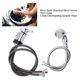 thumbnail image 3 of Kit De Grifo Para Tazón De Champú, Cabezal Rociador De Tamaño L Kit De Rociador Para Grifo Para Tazón De Champú Válvula Mezcladora Fría Y Caliente Galvanizada Elegante Para, 3 of 7