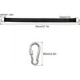 thumbnail image 2 of 2-Pack 55cm Swing Hanging Strap with Carabiner, Perfect for Swing Seats, Hammocks, and Tarps, 2 of 4