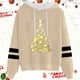 thumbnail image 2 of WILLBEST Sudaderas de Mujer Sudadera con Capucha y Cordón con Estampado Navideño Informal para Mujer 104 X-Grande, 2 of 3