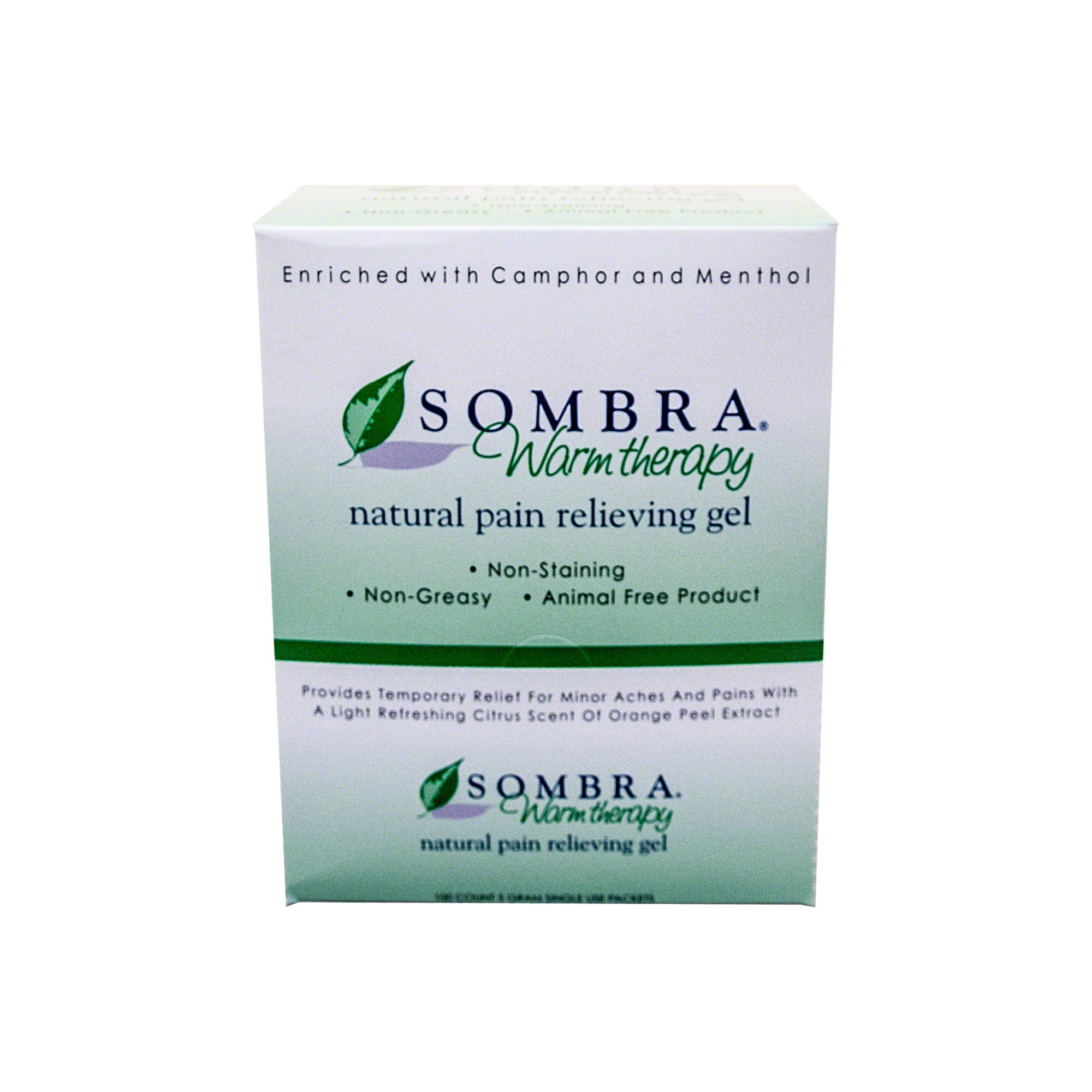 Sombra Warm Therapy Natural Pain Relieving Gel, 100, 5 Gram Packets