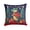 Alligator, variant on Buffalo Christmas Fabric Decorative Pillow 18 in x 18 in