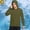 Army Green, variant on Nmnitkp UPF 50 Long Sleeve Men Cool & Breathable Sun Protection Shirts for Men Fishing Shirt with Mask UV Neck Gaiter Hoodie