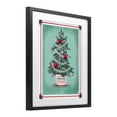 thumbnail image 3 of Stupell Industries North Pole Candy Cane Tree Black Framed Print Under Glass design by Jilly Jack Designs, 16 x 13, 3 of 10