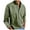 1 Army Green, variant on Mens Shirts Long Sleeve Smart Casual Shirts with Pocket Classic Fit Designer Dress Shirt Plain Colour Formal Shirt Button Down Breathable Tops Spring Vintage Menswear Tall