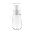 thumbnail image 2 of ROSENICE Travel Refillable Bottles 3Pcs 100ml Leakproof and Durable Assorted Color, 2 of 8