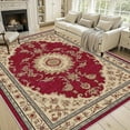 thumbnail image 6 of 1PC Oriental Style Area Rug Local Carpet, Lightweight Washable Easy-to-Tidy Carpet Mat Festival Gift, Suitable for Living Room, Bedroom, Dining Room, Office, Foyer, Room Accessones, 6 of 10
