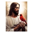 thumbnail image 1 of 12"x16" Frameless Jesus Diamond Painting Set, Adult Size, 5D DIY Craft Set,E, 1 of 9