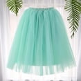 thumbnail image 2 of Easter Carnival Women'S Carnival Fashion Casual Puffy Skirt Five Layer Mesh Midi Length Flared Party Wear, 2 of 3