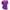 Purple, variant on Tarmeek Women's Plus Size Tunic Tops Summer Short Sleeve V Neck Blouses Ruffle Flowy Button Up T Shirts