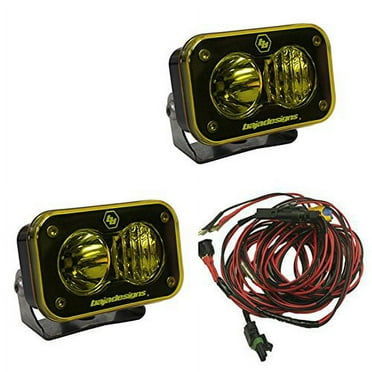 Baja Designs UTV S2 Pro, Compact Amber Fog Light fits UTVs