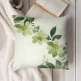 thumbnail image 3 of YINGXI  Home Sweet Home Eucalyptus Leaves Green Throw Pillow Covers,Spring Summer Seasonal Decorations for Home 20x20in, 3 of 5
