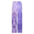 thumbnail image 4 of Purple Lavender Pajama Pants Loose Pajamas Female Breathable Home Trousers Leisure Sleeping Pants Large Size, 4 of 6