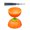 Orange, variant on SANWOOD Diabolo Funny Chinese YOYO 3 Bearing Clutch Diabolo Set Metal Sticks String Bag Toys