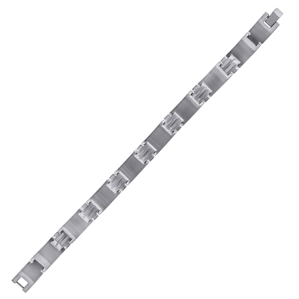 Stainless Steel Mens 8.5 Inch Bracelet Link Bracelet for Men