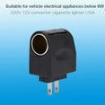 FENGAC to DC Car Cigarette Lighter Adapter Converter, 12V DC Car