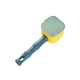 thumbnail image 5 of Peladores de contenedor, peladores multifunción patatas melones, herramienta antideslizante para pelar verduras para zanahorias, pelar, Azul BLESIY Rallador de vegetales, 5 of 8
