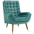 thumbnail image 2 of Suggest Button Tufted Performance Velvet Lounge Chair-EEI-3001, 2 of 6