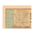 thumbnail image 4 of Historic Map - Algarve Portugal - Martine 1904 - Vintage Wall Art, 4 of 4