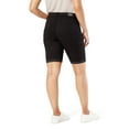 thumbnail image 2 of Signature by Levi Strauss & Co. Women's Mid Rise Bermuda Shorts, 2 of 3