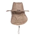thumbnail image 3 of Top Headwear Safari Explorer Bucket Hat With Flap Neck Cover - Khaki - X-Large, 3 of 5