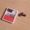 thumbnail image 2 of Minnieouse 1 Juego de brocas para uñas, varilla de 2,35, juego de limas de banda de lijado de 6,35mm para máquina limadora eléctrica Juegos de manicura, 2 of 6