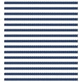 thumbnail image 3 of Navy Duvet Cover Set, Nautical in Horizontal Style Marine Sea Life Ocean Pacific Art Print, Decorative 3 Piece Bedding Set with 2 Pillow Shams, King Size, Violet Blue and White, by Ambesonne, 3 of 3