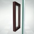 thumbnail image 6 of DreamLine Elegance-LS 48 1/4 - 50 1/4 in. W x 72 in. H Frameless Pivot Shower Door in Oil Rubbed Bronze, 6 of 13